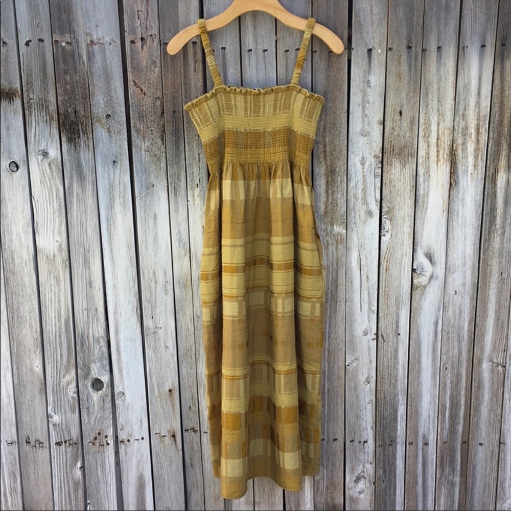 New Baum Und Pferdgarten Aprela Smocked Plaid Dress 8